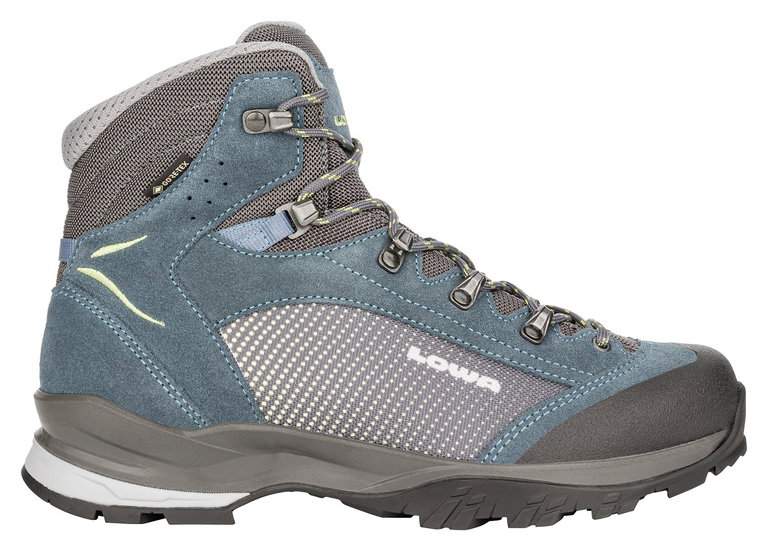 Lowa Wanderschuhe Tucana GTX (Trekking, Spaltleder-Textil) petrolblau/mint Damen